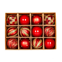 Decorations Christmas Ball Set Ornaments 12pcs Shatterproof Christmas Gift 6cm Tree Balls for Holiday Wedding Party